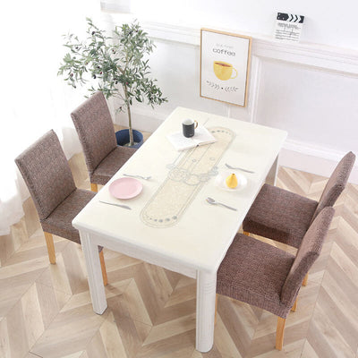 Bruine Stoffen Stoelhoes