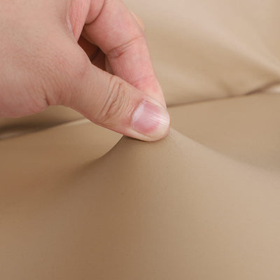 Camel Lederen Bureaustoel Hoes