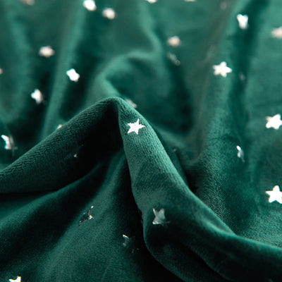 Groene Fluwelen Kerststoelhoes