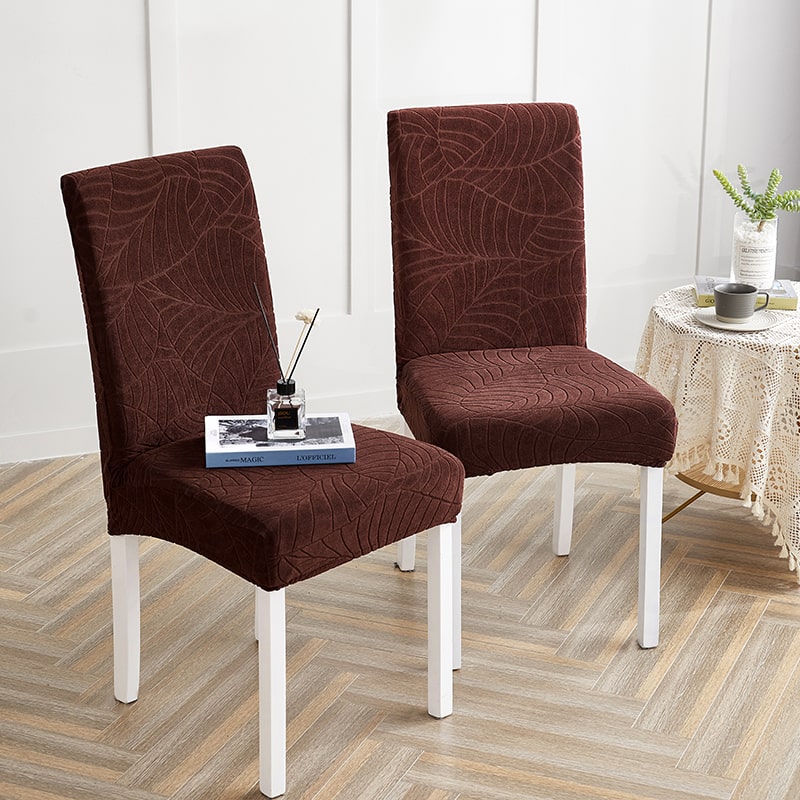 Bruin Blad Waterdichte Stoelhoes