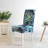 Gebloemde Stoelhoes (Marineblauw)