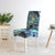 Gebloemde Stoelhoes (Marineblauw)