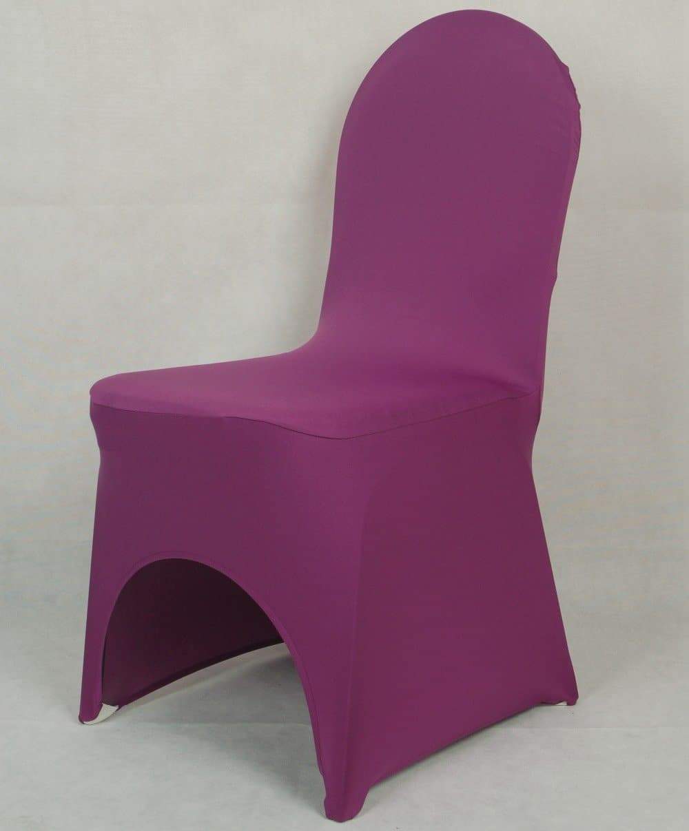 Aubergine Bruiloft Stoelhoes