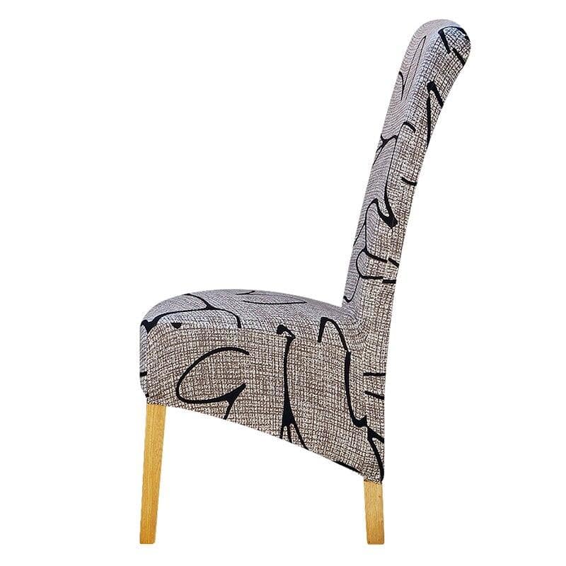 Grote Metalen Grijze Stoelhoes