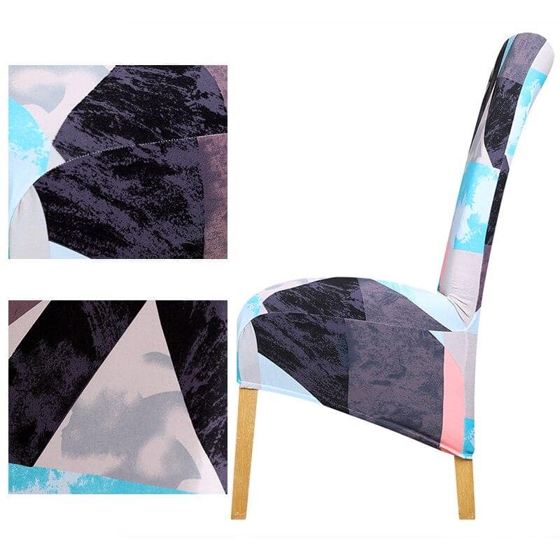 Grijze, Blauwe En Oranje Grote Stoelhoes