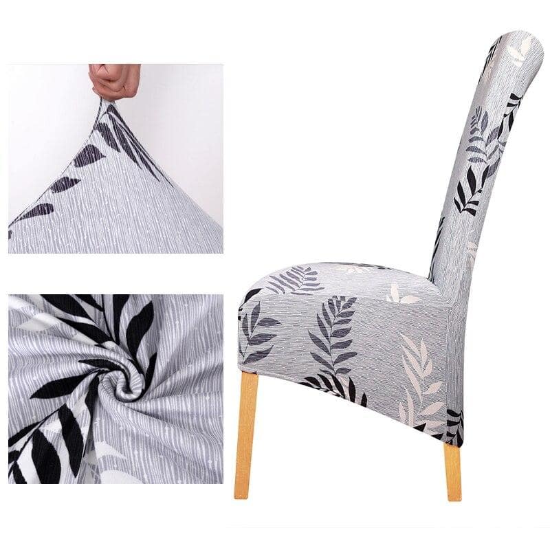 Grote Stoelhoes Lichtgrijs Met Patronen