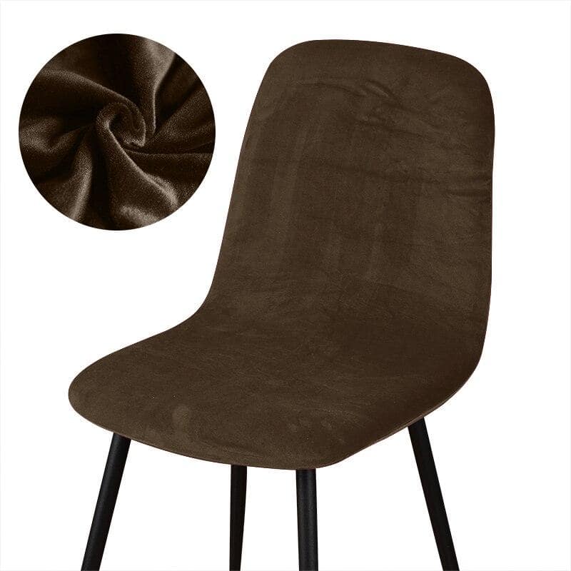 Arabica Bruine Velvet Scandinavische Stoelhoes
