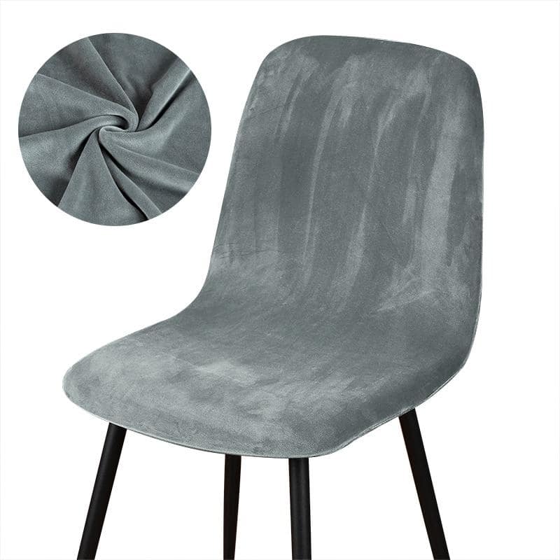 Silver Velvet Scandinavische Stoelhoes