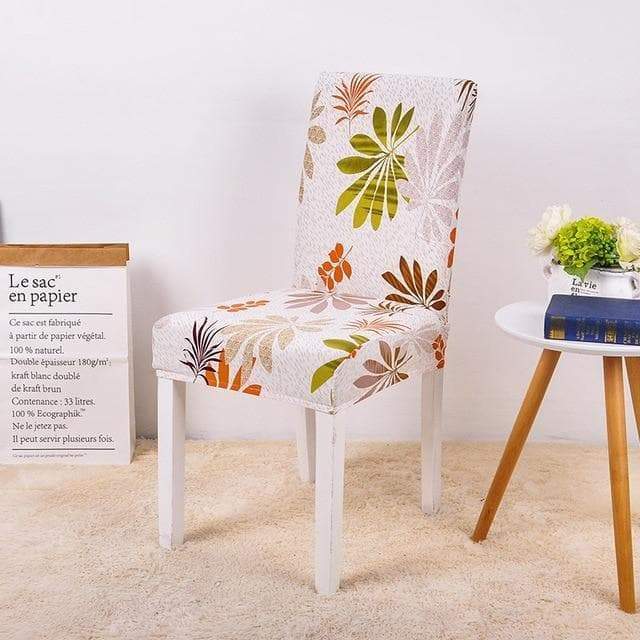 Oranje En Gele Bladeren Stoelhoes