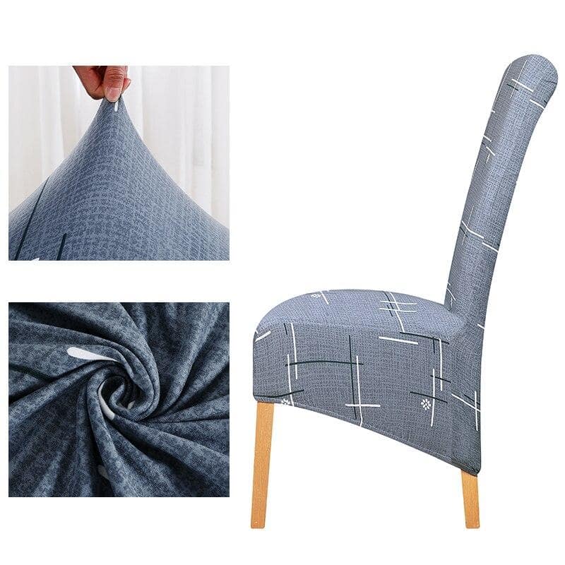 Hoes Grote Stoel Zilver