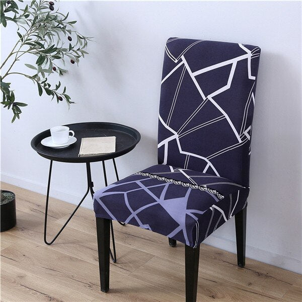 Donkere Stoelhoes Met Patroon